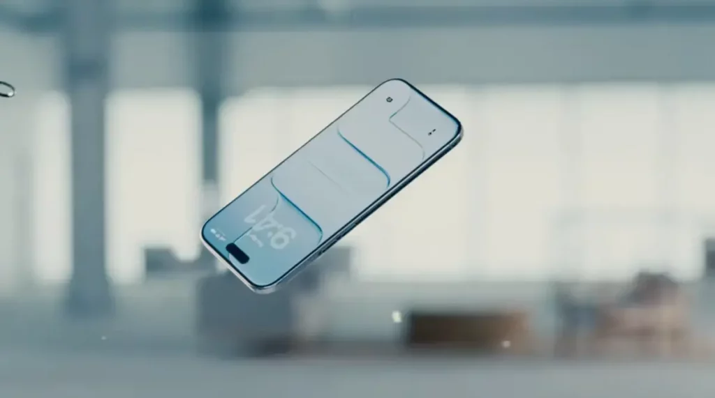 El nuevo iPhone Air mostrado en el evento de hardware de Apple Información de autor no disponible / Información de la fuente de la imagen no disponible