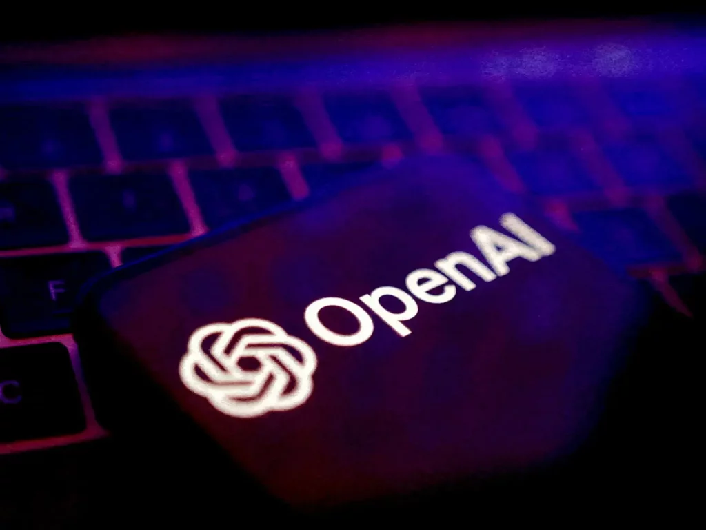 Logo de OpenAI o interfaz de la aplicación Sora 2