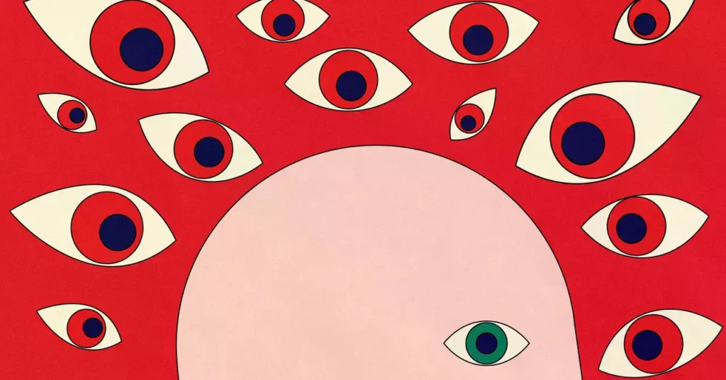 Ilustración genérica de una persona interactuando con una interfaz digital.