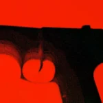 Prototipos de aviones jet Mustang durante una prueba de vuelo.