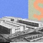 Ilustración de un centro de datos para inteligencia artificial.