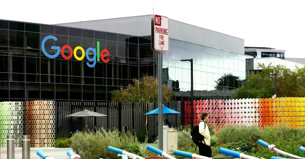 Sede de Google en Mountain View, California.