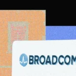 Ilustración de tecnología de redes para chips de IA