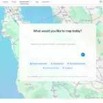 Interfaz de las nuevas herramientas de IA en Google Maps