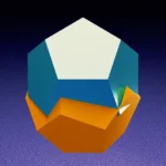 Representación visual del Noperthedron, el primer poliedro convexo que no puede pasar a través de sí mismo.