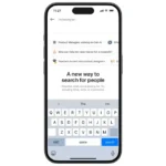 Interfaz de la nueva búsqueda de personas por IA de LinkedIn