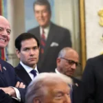 Gianni Infantino, presidente de la FIFA, en la Casa Blanca.