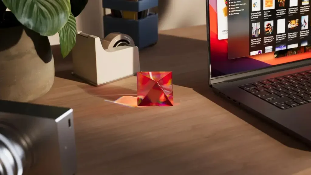 Interfaz de la aplicación Poly