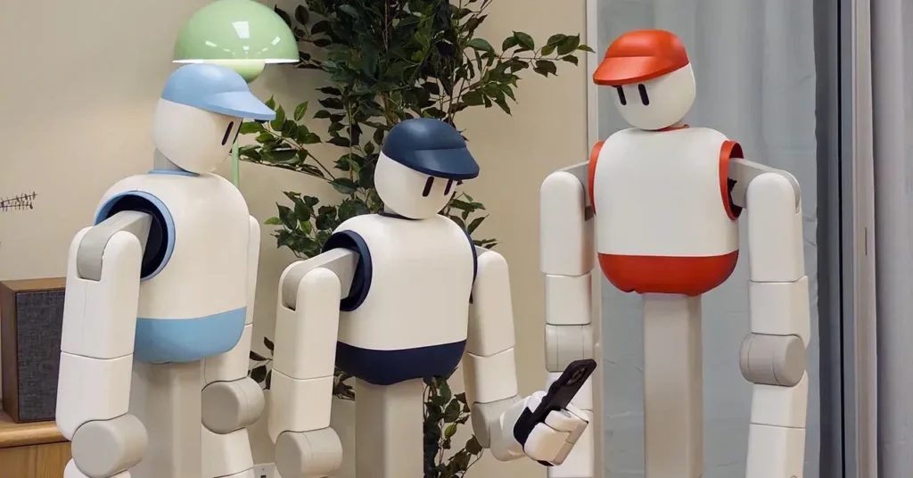 El robot Memo de Sunday Robotics en una cocina