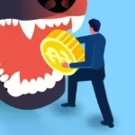 Nigel Morris hablando en el Web Summit de Lisboa.