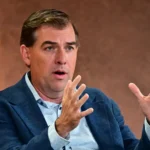 Exterior del centro de convenciones donde se celebra AWS re:Invent.