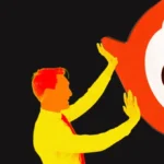 Ilustracion sobre el impacto de la IA en Reddit.