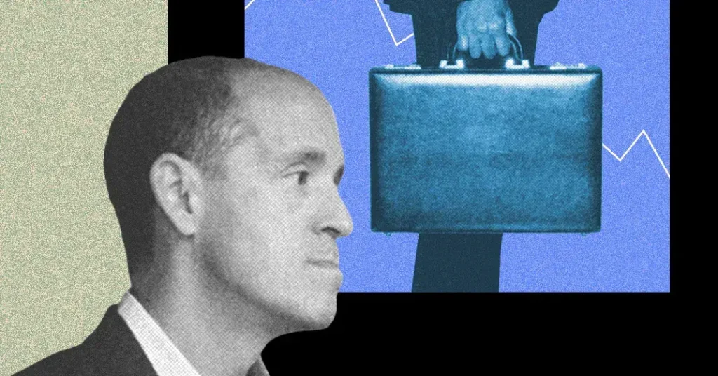 Foto-illustración de Chris Lehane, director de asuntos globales de OpenAI.