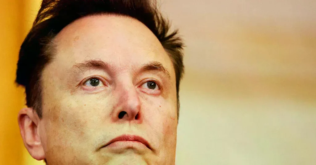 Fotografía de archivo de Elon Musk, fundador de SpaceX.