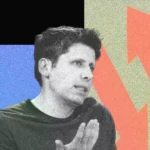 Ilustración de un cerebro de IA con rutas de datos.