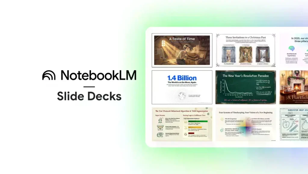 Un conjunto de diapositivas sobre celebraciones de Año Nuevo en el mundo, generado a partir de una investigación profunda.
