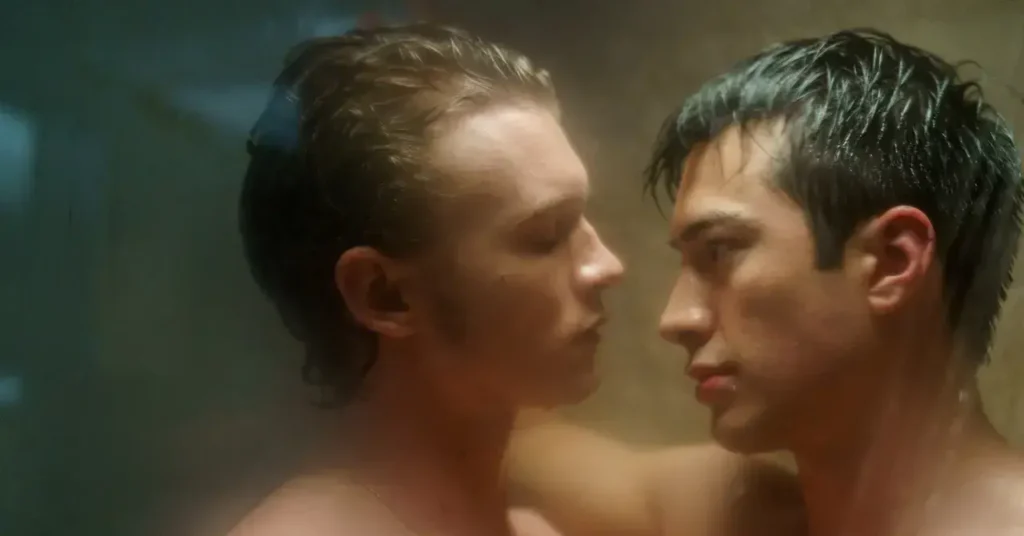 Fotograma de la serie 'Heated Rivalry'.