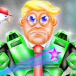 Ilustración conceptual sobre política y fandom.